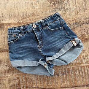 One Teaspoon Denim Jean Shorts Size Girls Size 9 / 10
